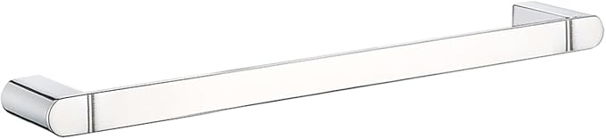 RANDOM 18 inch Towel Bar Mirror Chrome Hand Towel Holder Bathroom Hardware Accessories Towel Rack for Bathroom Kitchen SUS304 Stainless Steel Towel Rod Modern Hotel Style Wall-Mounted.96026-2-18C