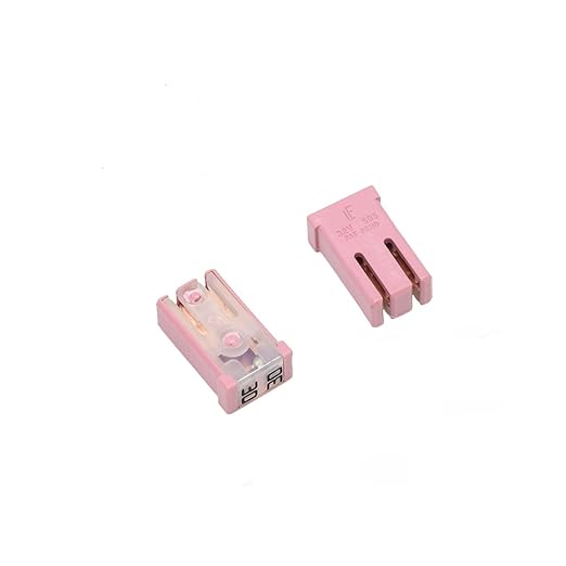 10 pcs Slotted Automotive MCASE Mini Shaped Cartridge Fuse Kit, 60A, 32V