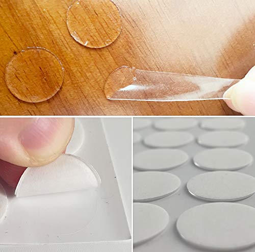 Clear Sticky Tack Adhesive Poster Tacky Putty Removable Round Putty Double-Sided Round No Traces Adhesive Sticke for Festival Decoration(630)