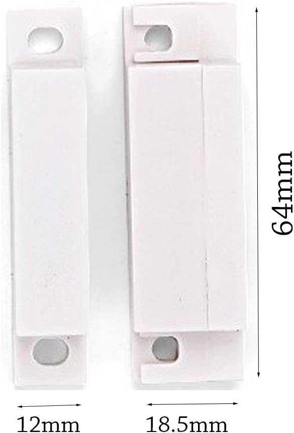 10pcs Surface Mount Alarm 10W 100V 0.5A in Max Magnetic Contact Ideal for Door Window Security