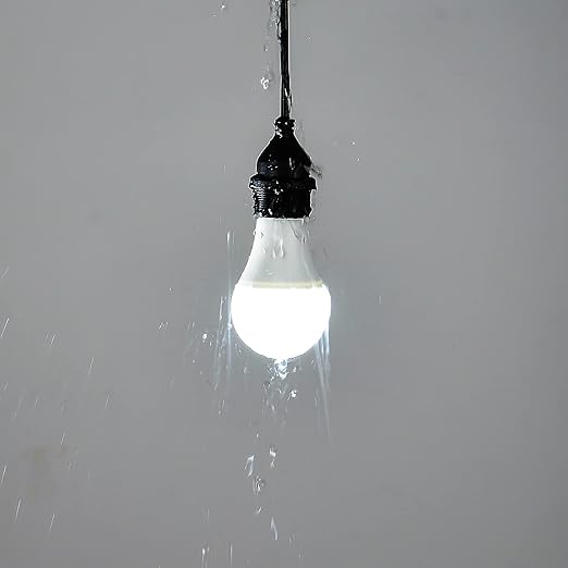 10Foot with Wire Electric Light Socket Waterproof Plug Light Outdoor Plug Light E26/E27 Socket with Wire Electric Light Socket Temporary Building Lighting Waterproof Socket with Wire Electric 6017