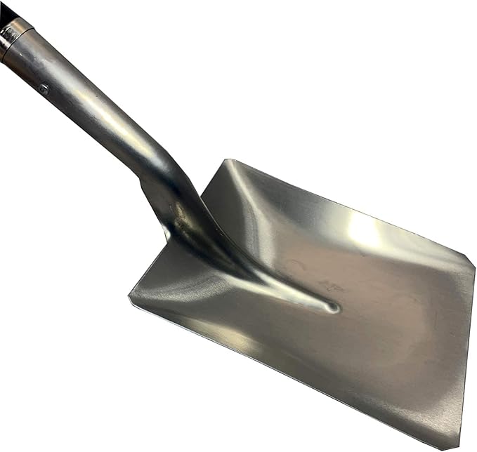 Ashman Snow Shovel with Large Scoop and Heavy Duty Handle (1 Pack)