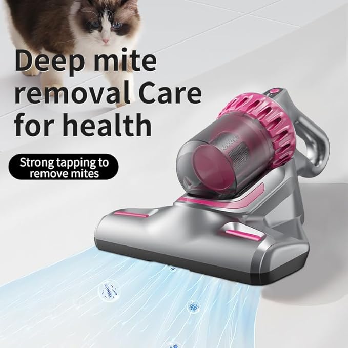 PATO Cordless Vacuum Cleaner,Stick Vac with LED Screen,4 in 1 Mattress Vacuum, 1500mah Battery, Strong Suction,Suitable for Bed, car, Sofa, Carpet, pet Hair,Hardwood Floor