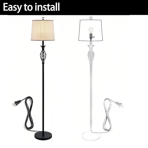 Lamp Socket Replacement, E26 Threaded Base, Turn Knob for Low-Medium-High Light Settings 2 Way (Gold)