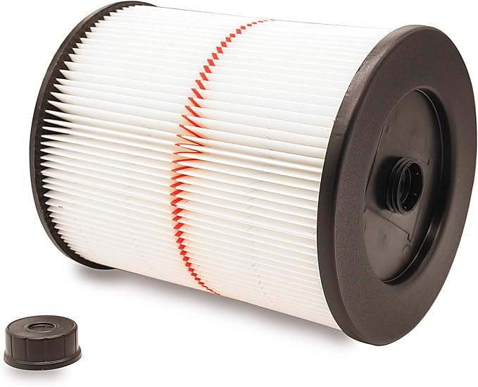1 Pack 9-17816 Filter for Craftsman Shop Vac Filter Wet/Dry Cartridge Filter Replacement fit 5/6/8/12/16/32 Gallon & Larger Vacuum Cleaner