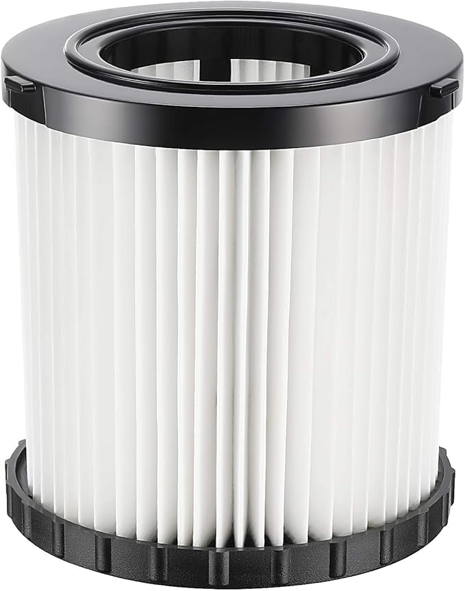 DCV580H DCV581H Vacuum Replacement Filter for DEWALT 20V MAX Wet/Dry VAC DCV580H (Cordless) DCV581H DCV5801H Portable Shop Vac Vacuum 2 Gallon Tank Capacity, Washable and Reusable Hepa Filter, 1 Pack