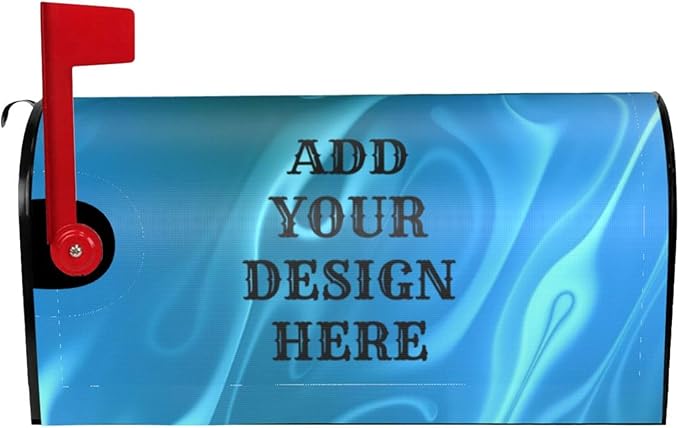 Personalized Magnetic Mailbox Covers Custom Picture/Photo/Text Street Magnetic Mailbox Covers for Garden Yard Home Decor Outdoor