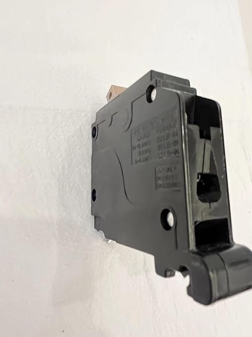 120 1-Pole 20-Amp Circuit Breaker, Type 3/4-Inch Plug-On Molded Case Circuit Breaker, Thermal Magnetic Protection, 10 KAIC, 120/240V, fit for Load Centers