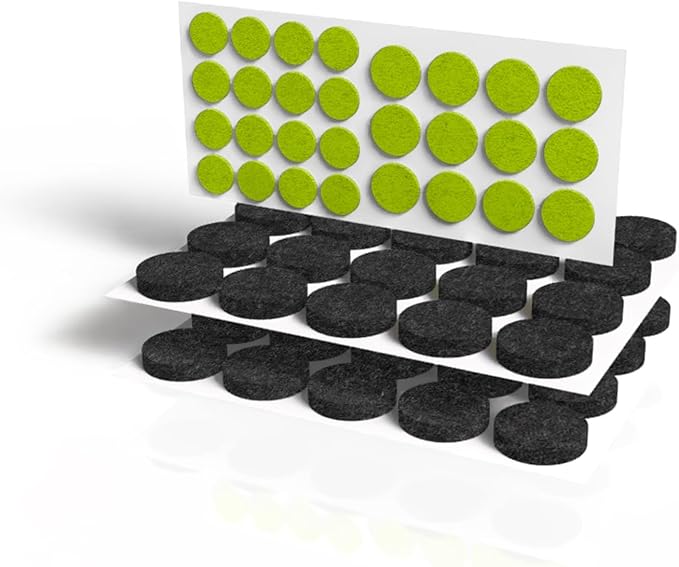 Slipstick Gorilla Felt ¾ Inch Furniture Pads (68 Pcs) Premium Furniture Pads & Chair Leg Floor Protectors for Hardwood Floors & Hard Surfaces