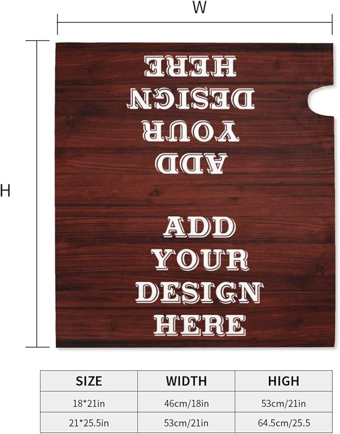 Personalized Mailbox Covers Custom Picture/Photo/Text Magnetic Standard Size Mailbox Wraps Post Letter Box Cover for Garden Yard Outdoor Decorations-13