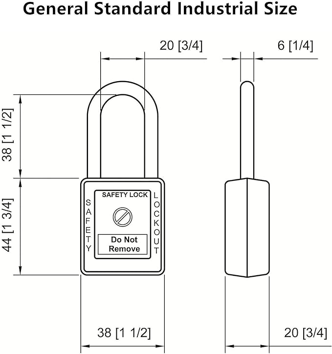 SAFBY Lockout Tagout Locks, Safety Padlock, Keyed Differently Loto Safety Padlocks for Lock Out Tag Out Kits Station (Orange 1-10)
