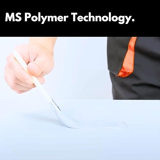 HSS Liquid Rubber KIT Grey – MS Polymer Sealant for Roof, Cracks, Walls & Any Repairs, Solvent-Free, Flexible Liquid Membrane - incl. Reinforcement & Brush - Grey - 25.7oz