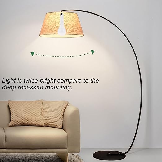 Light Socket Extender,E26 to E26 Medium Screw Light Bulb Socket Extensions,Light Bulb Camera Extensions,Recessed Socket 2-2/3" Extension Adapter