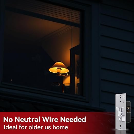 AIDA Digital Toggle Dimmer Switch for Dimmable LED, CFL & Incandescent Bulbs, Single Pole/3-Way, Screwless Wall Plate Included, UL Listed, No Neutral Wire Needed, Matte White (10 Pack)