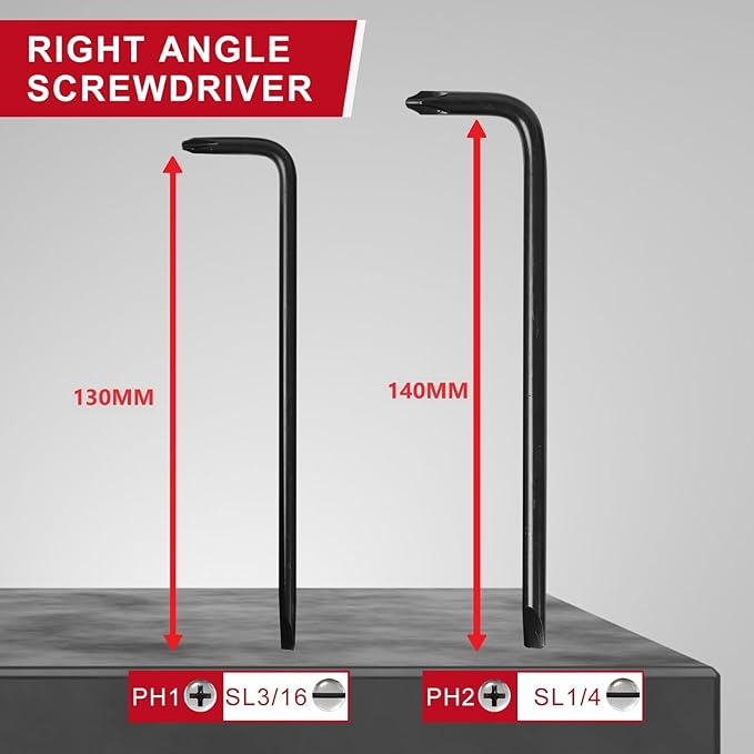 35-Piece Allen Wrench Sets Metric and Standard Hex Key Set, Allen Key Set, MM(0.7mm-10mm) SAE(0.028"-3/8), Chrome Vanadium Steel