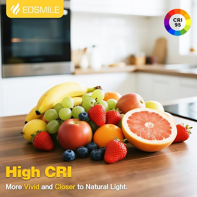 4 Inch 6 Pack Black Gimbal LED Recessed Lighting, 360°&90°Adjustable Eyeball Directional Wafer Light,Downlight, Dimmable, 12W 1100LM CRI90+, 2700K 3000K 3500K 4000K 5000K 5CCT, ETL&FCC