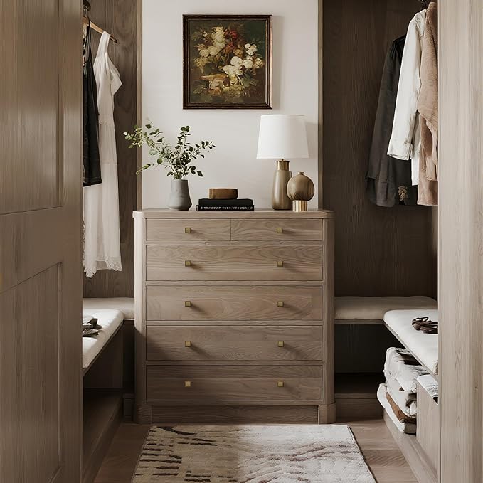 10 Pack Antique Brass Cabinet Knobs Drawer Knobs Modern Cabinet Pulls Kitchen Cabinet Handles Kitchen Cabinet Hardware Timeless Drawer Pulls for Dresser Cupboard Wardrobe, A-Brass(1x10)