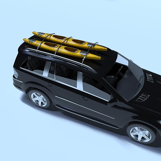 KJE 12Pack(21", 31") Rubber Bungee Cords with Adjustable Hooks - Quality EPDM, Heavy Duty Black Bungee Straps, Ideal for Outdoor Tie Downs, Securing Tarps, Canvases, Cargo in Cold Hot Climates