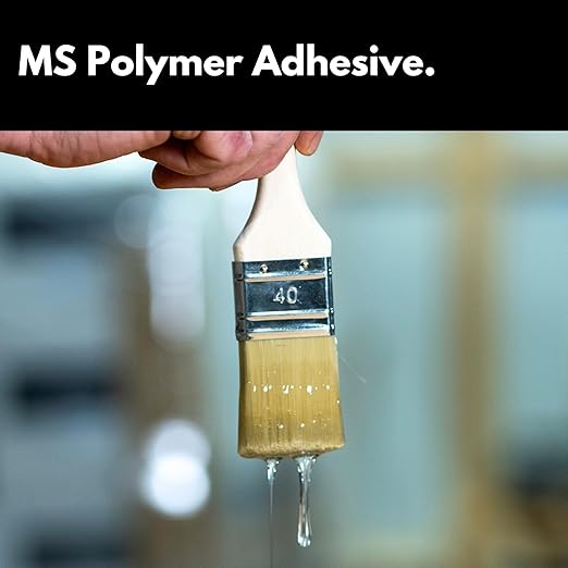 HSS Liquid Rubber Transparent 7.7oz – MS Polymer Sealant for Roof, Cracks, Walls & Any Repairs, Solvent-Free, Flexible Liquid Membrane