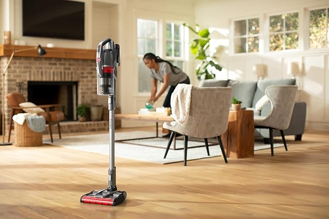 Hoover ONEPWR WindTunnel Emerge Pet+ Cordless Stick Vacuum Cleaner, Lightweight Stick Vac, Powerful and Quiet Cleaning, Self Standing, No Wall Mount Required, Cordless Vacuum Cleaners for Home Use
