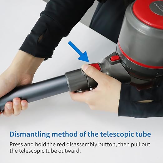 Intercleaner Corded Vacuum Cleaner, 20KPa Powerful Suction with 600W Motor Electric Floor Brush, 4 in 1 Lightweight Bagless Stick Vac with Handheld, for Hardwood Floor Carpet Car Pet Hair