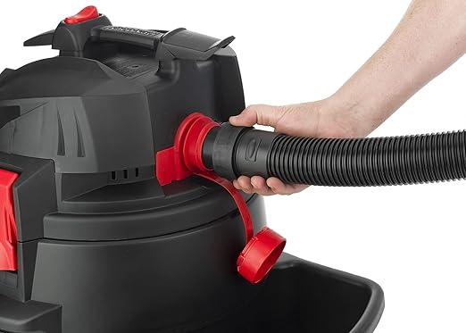 Shop-Vac 5801611 Wet Dry Vac with SVX2 Motor Technology, 16 Gallon, 2-1/2 Inch x 8 Foot Lock-On Hose, 150 CFM, (1-Pack) , Black