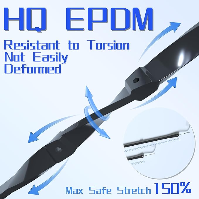 KJE 12Pack(21", 31") Rubber Bungee Cords with Adjustable Hooks - Quality EPDM, Heavy Duty Black Bungee Straps, Ideal for Outdoor Tie Downs, Securing Tarps, Canvases, Cargo in Cold Hot Climates