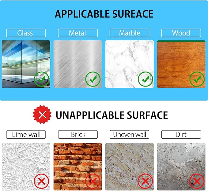 Weather Stripping Sealing Tape Clear Windows Insulation for Doors Draft Isolation Gaps Adhesive Nano Residue-Free (2 in x 33FT)