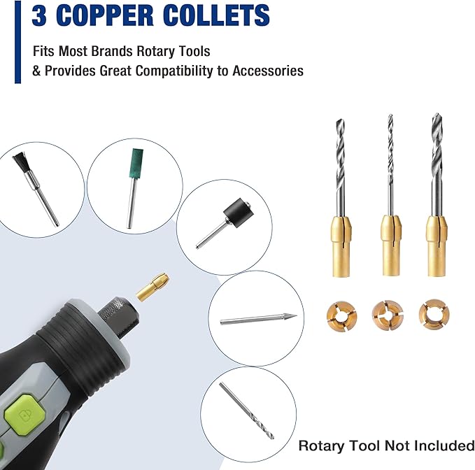 WORKPRO 476PCS Rotary Tool Accessories Kit, Rotary Tool Bits for Easy Cutting, Sanding, Grinding, Carving, Polishing, Drilling and Engraving