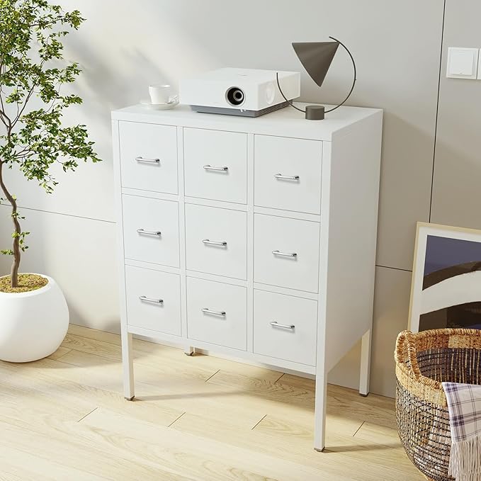 10 Pack 3 Inch(76mm) Hole Center Modern Polished Chrome Cabinet Pull Handle Timeless Vanity Drawer Pull Handle Classic Cabinet Hardware for Kitchen Dresser Bathroom, Screws Included, Chrome(3x10)