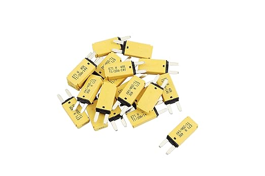GLOSO Circuit Breakers E71 Mini ATM 20Amp Auto Reset (T1) - 20 Pack (20A)