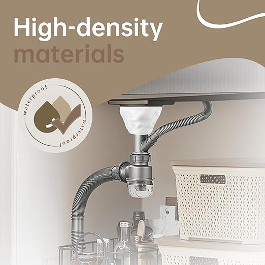 10 Pack White Seal Putty, Waterproof Duct Sealant Clay, Moldable Repair Sealing Mastic for Drain, Wall & AC Pipe Holes Repair, Air & Water Leak Prevention,Duct Seal,Plumbers Putty,Easy to Use