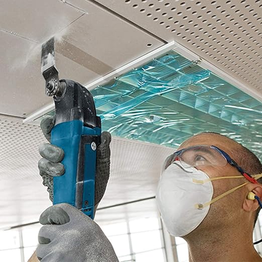 LEILUO 50 Pcs Multitool Blades Set for Wood Oscillating Saw Blades Universal Oscillating Tool Accessories with Storage Bag Compatible with DeWalt Makita Dremel and More