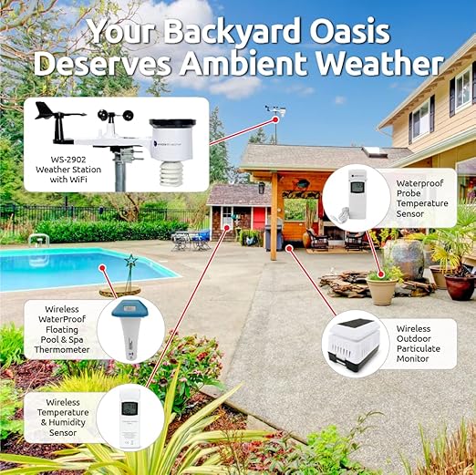 Ambient Weather WS-2902 WiFi Smart Weather Station