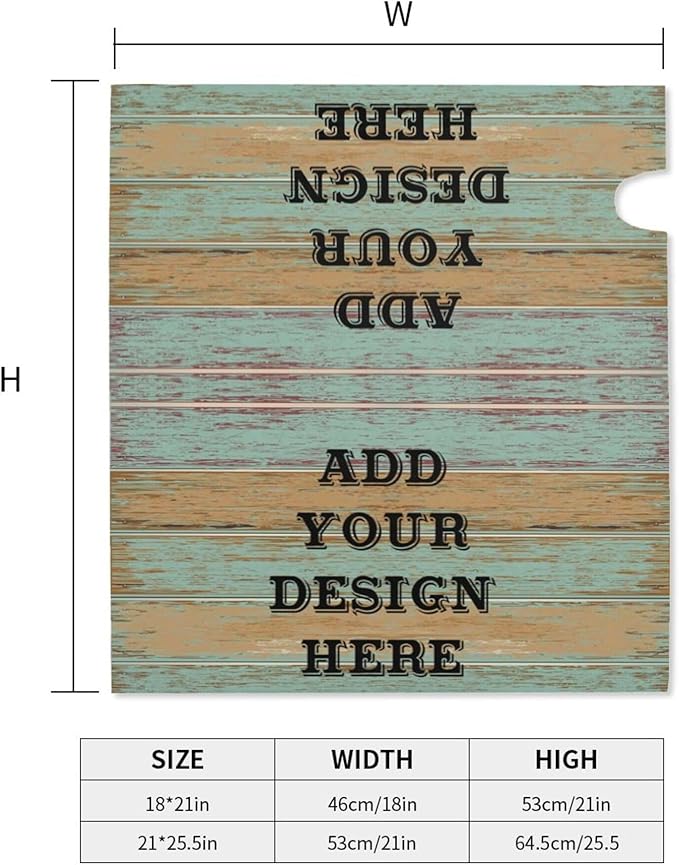 Custom Personalized Mailbox Covers Add Photo Picture Family Name House Address Text Magnetic Mail Cover for Home Garden Yard-16