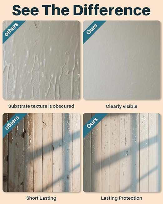 Transparent Waterproof Sealant,35oz (1 KG) Clear Transparent Waterproof Coating,Liquid Invisible Water Proof Agent for Roofs Walls,Garden,Bathroom,Kitchen Indoor & Outdoor Water Proof Adhesive