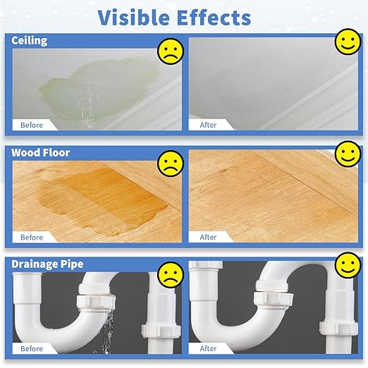 Transparent Waterproof Coating 175 Oz (5 KG), Invisible Waterproof Agent, Water-Based Repairing Leak Water Proof Glue, Indoor & Outdoor Liquid Sealant