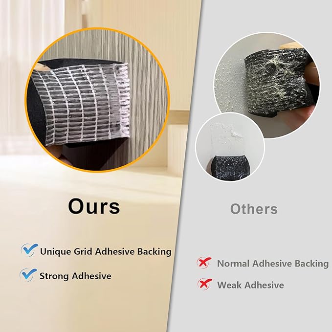 Strong Adhesive Air Conditioning Seal Strip, Closed Cell Foam Insulation Tape for Automotive, Furniture Protective, Gasket Seal, High Density Foam Tape, Shock-Absorbing(1 in x 3/4 in x 13Ft)