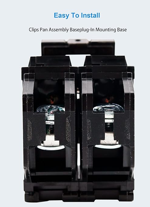 70 amp 2 Pole Breaker Plug-in Mount Type THQL Feeder Molded Case Circuit Breaker 120/240V AC, Compatible with GE Thick Series and Q-Line Series Load Centers