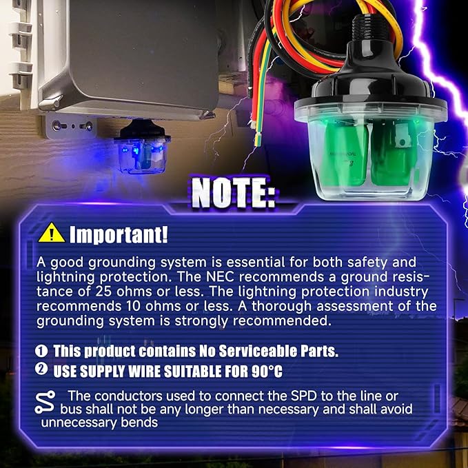 300-AC Surge Protection Device is Designed for Indoor and Outdoor Applications and Suitable Can Protect Wires,Transformers