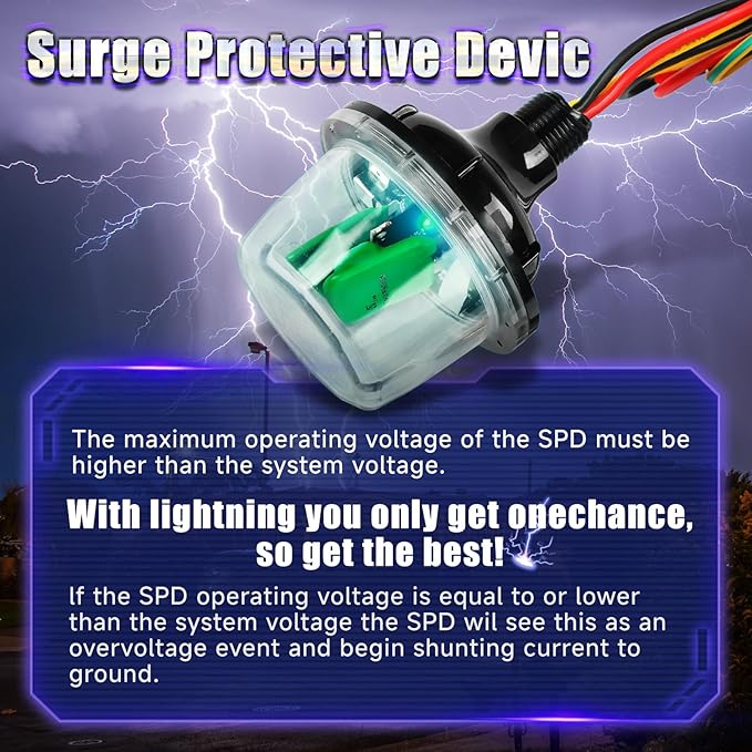 300-DC Surge Protection Device is Designed for Indoor and Outdoor Applications and Suitable Can Protect Wires,Transformers