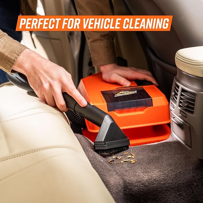 Armor All 2.5-Gallon 20V Cordless Wet Dry Vacuum with 2.0Ah Battery– DVTB202 0902