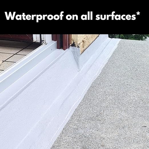 HSS Liquid Rubber Grey 7.7oz – MS Polymer Sealant for Roof, Cracks, Walls & Any Repairs, Solvent-Free, Flexible Liquid Membrane