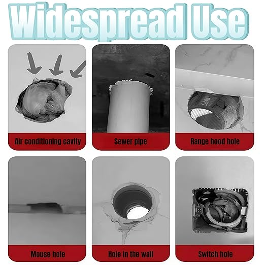 Plumbers Putty for Sink Drain, 2025 Upgrade Sealant Clay, Waterproof Wall Putty Hole Repair, Quick Putty for Wall Holes, Versatile Duct Seal Putty (20)