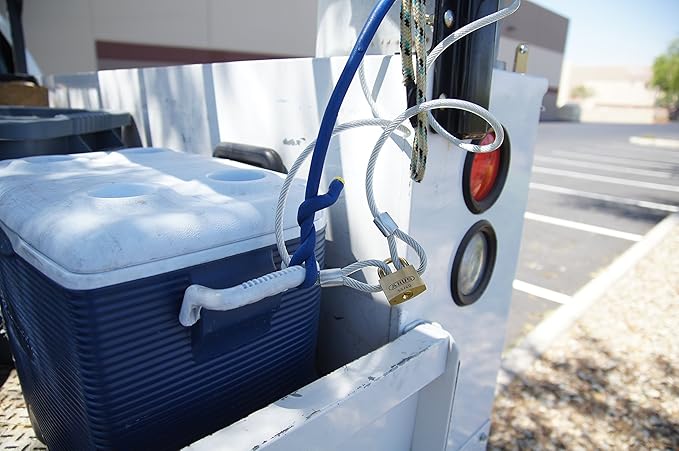 ABUS 55/30 Small Solid Brass Padlock with 2 Keys for School, Gym, Cabinet 1 9/64in (30mm) Wide, Keyed Alike