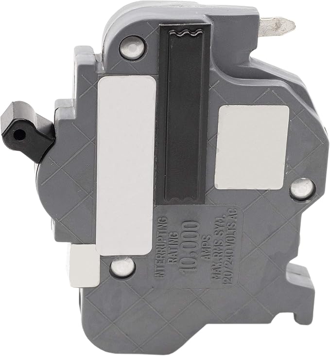 Connecticut Electric UBIF030N-Newly Manufactured Federal Pacific Electric Stab-Lok NC130 Replacement One Pole 30 Amp Thin Series Circuit Breaker, Gray