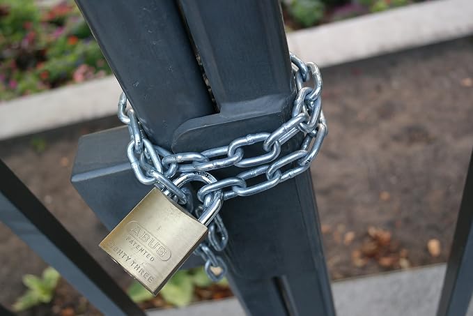 ABUS 80015 Rekeyable Steel Keyed Different Padlock