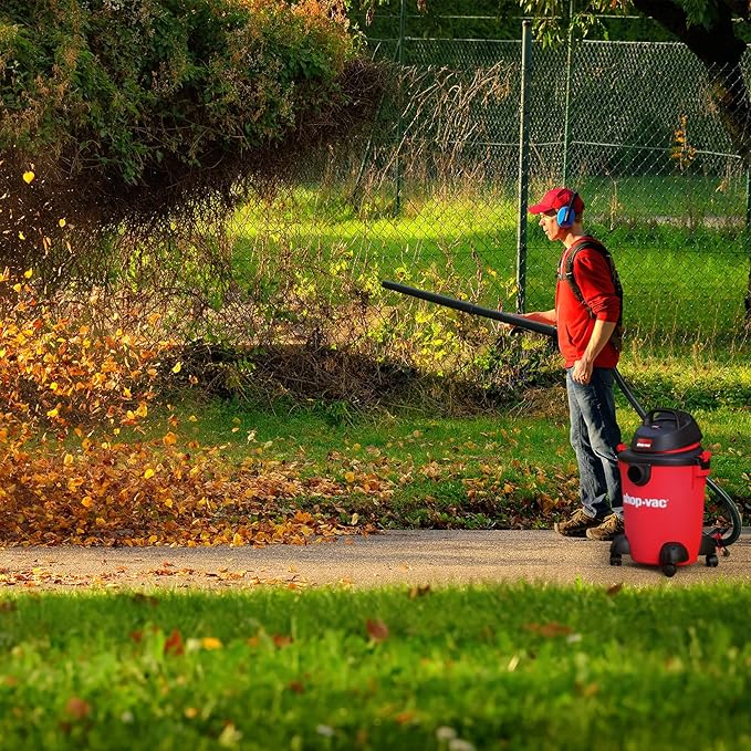 Shop-Vac 6 Gallon 3.0 Peak HP Wet Dry Vacuum, 3 in 1 Function Heavy-Duty Shop Vacuum with Filters, Attachments, Ideal for Home, Jobsite, Garage, Car & Workshop. 5971636