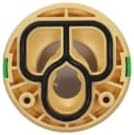 Hain-Yo DL02GJ 40mm Ceramic Faucet Cartridge, OEM Faucet Cartridge,1.56 Inch Diameter, Compatible with American Standard N40D, Belanger FC9AC006