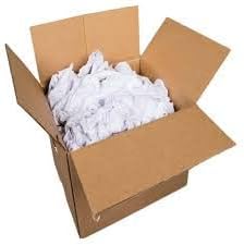 Premium White Knit Cotton T-Shirt Cloth Wiping Rags (1.00)